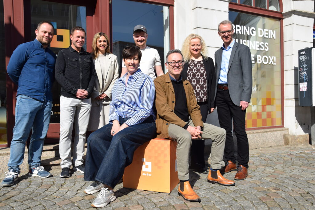 The Box Vlaanderen op bezoek in Zwickau