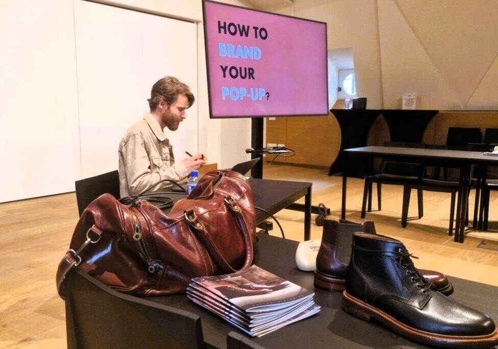 Robin C Kuijpers, merkstrateeg en co-owner Lennertson Shoes